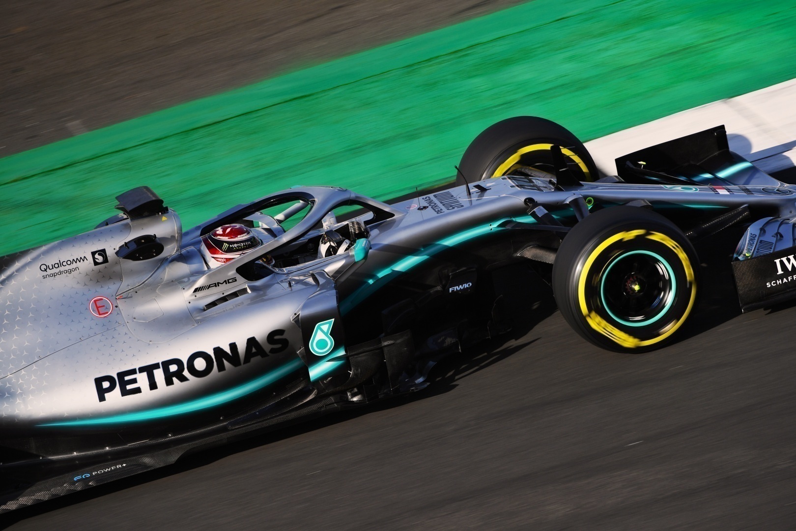f1chronicle-Lewis Hamilton - F1 W10 EQ Power+ Shakedown, Silverstone