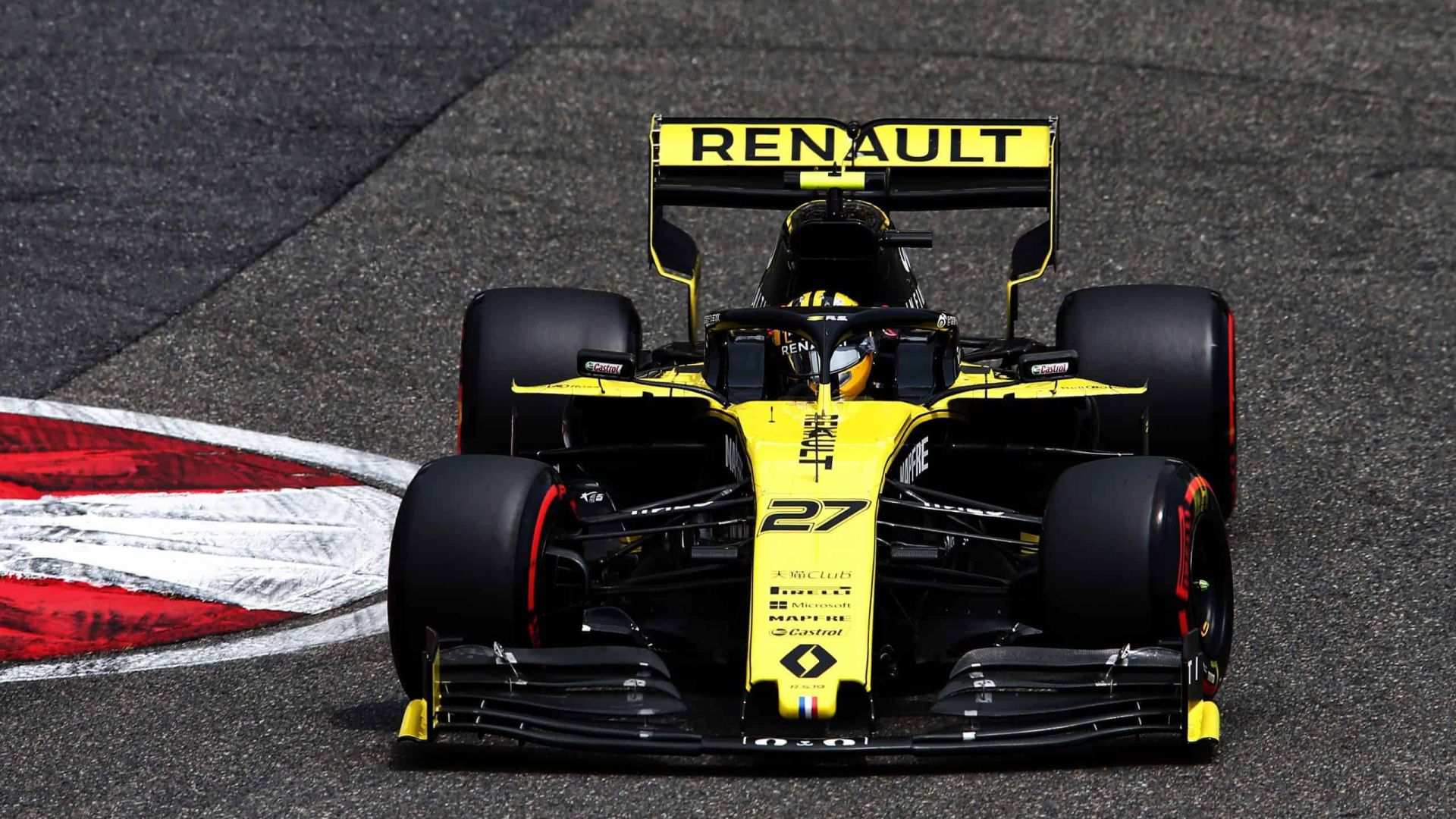 Nico Hulkenberg (GER) Renault F1 Team RS19.
Chinese Grand Prix, Saturday 13th April 2019. Shanghai, China.