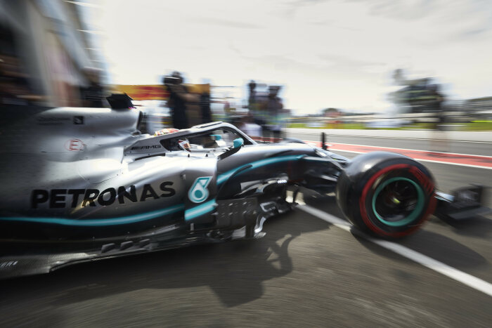 2019 French Grand Prix, Day 1 - Lewis Hamilton (image courtesy Mercedes AMG F1)