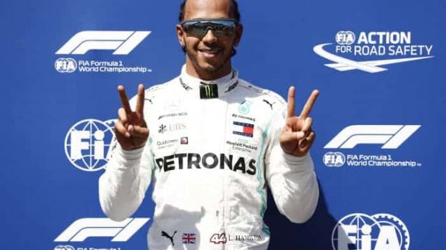 F1 2019 French Grand Prix Hamilton Heads Front Row Lock Out