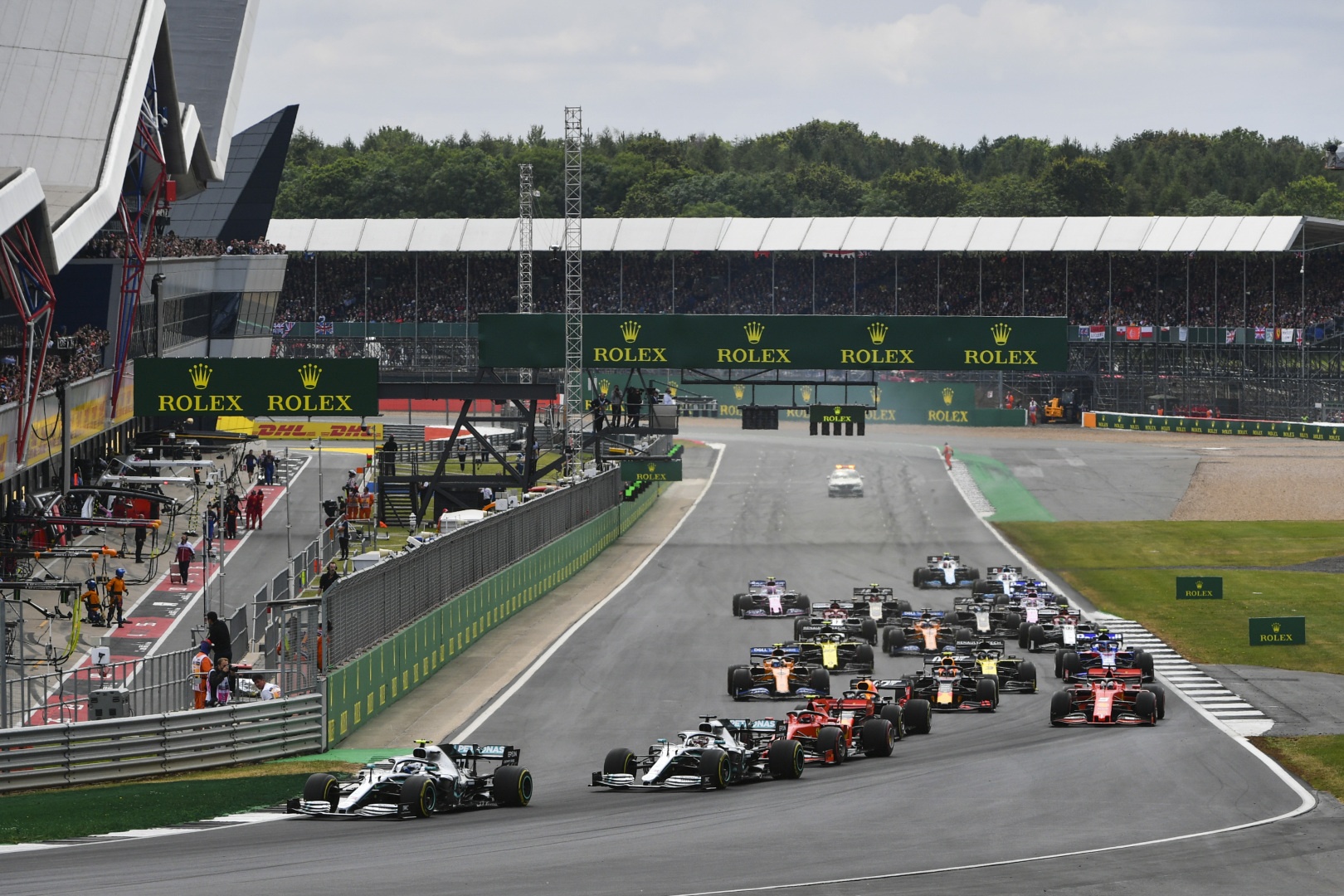 2019 British Grand Prix, Sunday - LAT Images