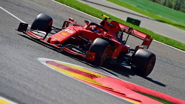 f1chronicle-2019 Belgian Grand Prix - Day 1: Charles Leclerc (image courtesy Scuderia Ferrari Press Office)
