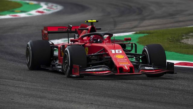 f1chronicle-2019 Italian Grand Prix, Friday - Charles Leclerc (image courtesy Ferrari Press Officer)