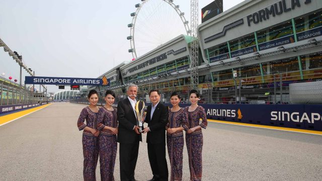f1chronicle-Singapore Airlines to remain title sponsor of the Formula 1 Singapore Grand Prix until 2021
