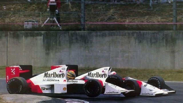 f1chronicle-1989 Japanese Grand Prix: Senna & Prost Collide