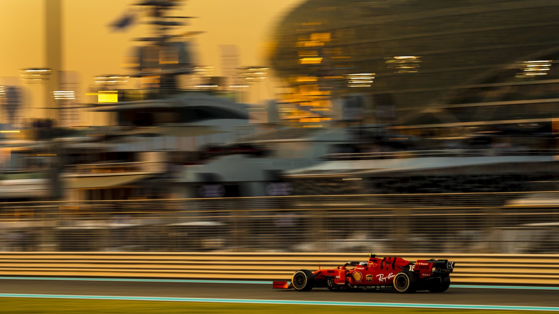 2019 Abu Dhabi Grand Prix - Charles Leclerc (image courtesy Scuderia Ferrari Press Office)