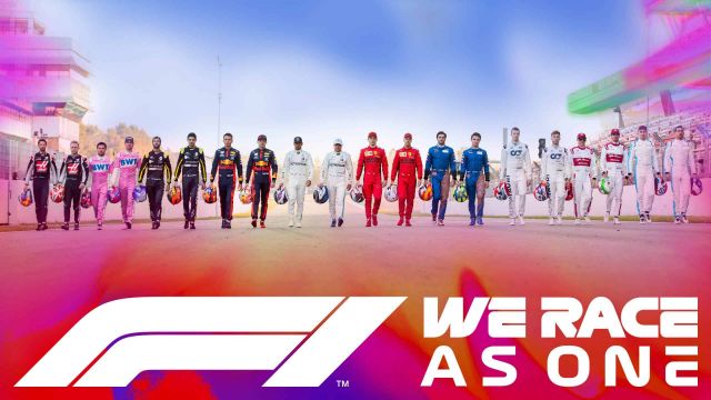 Formula 1 has released the #WeRaceAsOne initiative