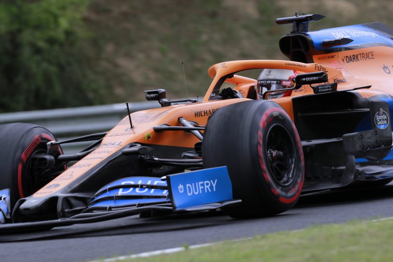 2020 Hungarian Grand Prix, Friday - Carlos Sainz (image courtesy McLaren)