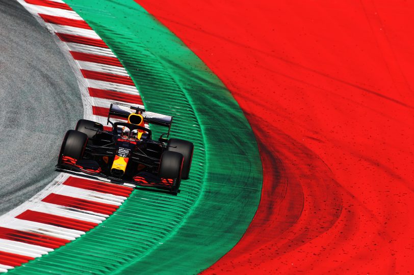 2020 Austrian Grand Prix, Qualifying - Max Verstappen (image courtesy Red Bull Racing)