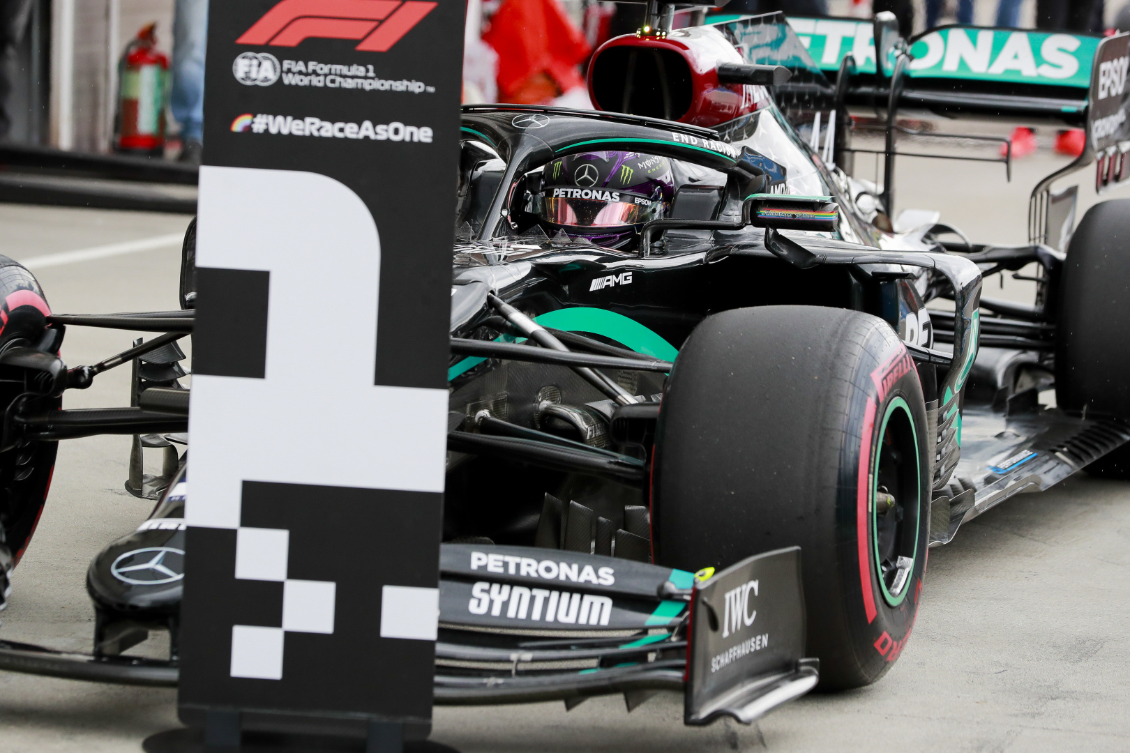 2020 Hungarian Grand Prix, Saturday - Lewis Hamilton (image courtesy Mercedes-AMG Petronas)