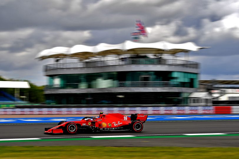 2020 British Grand Prix, Saturday - Charles Leclerc (image courtesy Ferrari Press Office)