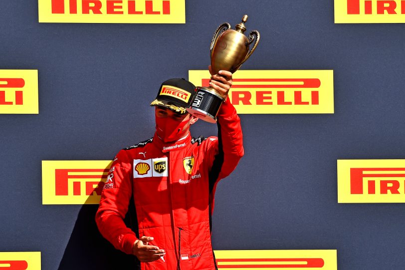 2020 British Grand Prix, Sunday - Charles Leclerc (image courtesy Scuderia Ferrari Press Office)