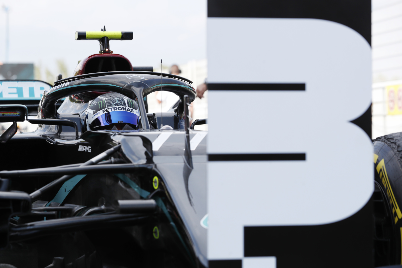 2020 Spanish Grand Prix, Sunday - Valtteri Bottas (image courtesy Mercedes-AMG Petronas)