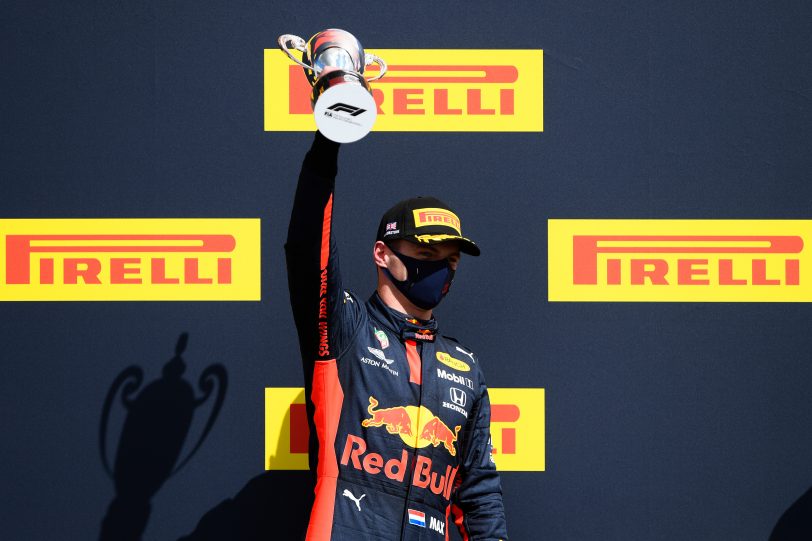 2020 British Grand Prix,Sunday - Max Verstappen (image courtesy Red Bull Racing)