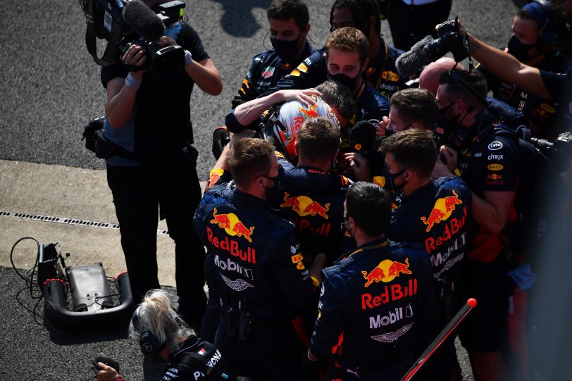 70th Anniversary Grand Prix, Sunday - Max Verstappen (image courtesy Red Bull Racing)