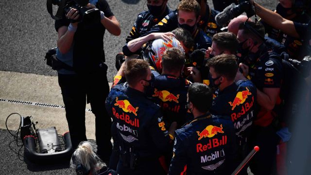 70th Anniversary Grand Prix, Sunday - Max Verstappen (image courtesy Red Bull Racing)