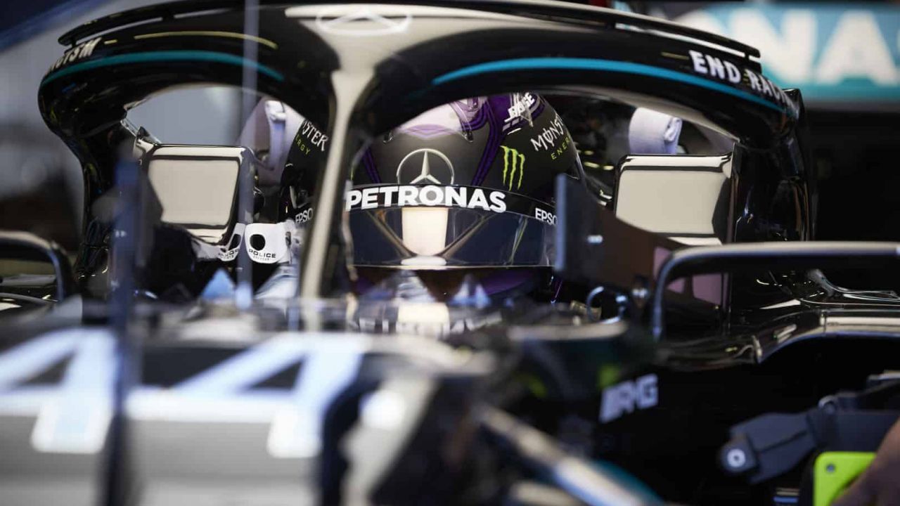 2020 British Grand Prix, Sunday - Lewis Hamilton (image courtesy Mercedes-AMG Petronas)