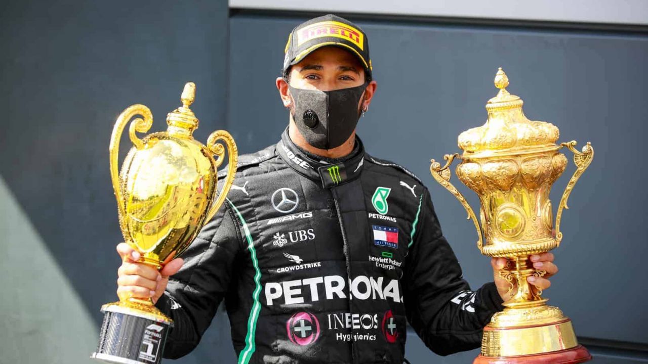 2020 British Grand Prix, Sunday - Lewis Hamilton (image courtesy Mercedes-AMG Petronas)