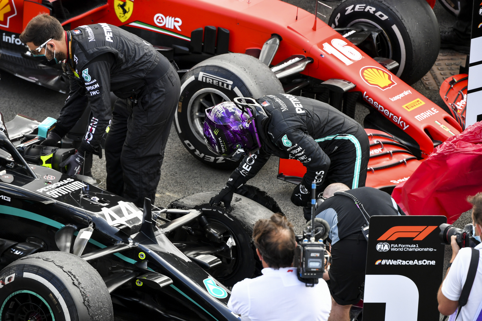 2020 British Grand Prix, Sunday - Lewis Hamilton (image courtesy Mercedes-AMG Petronas)