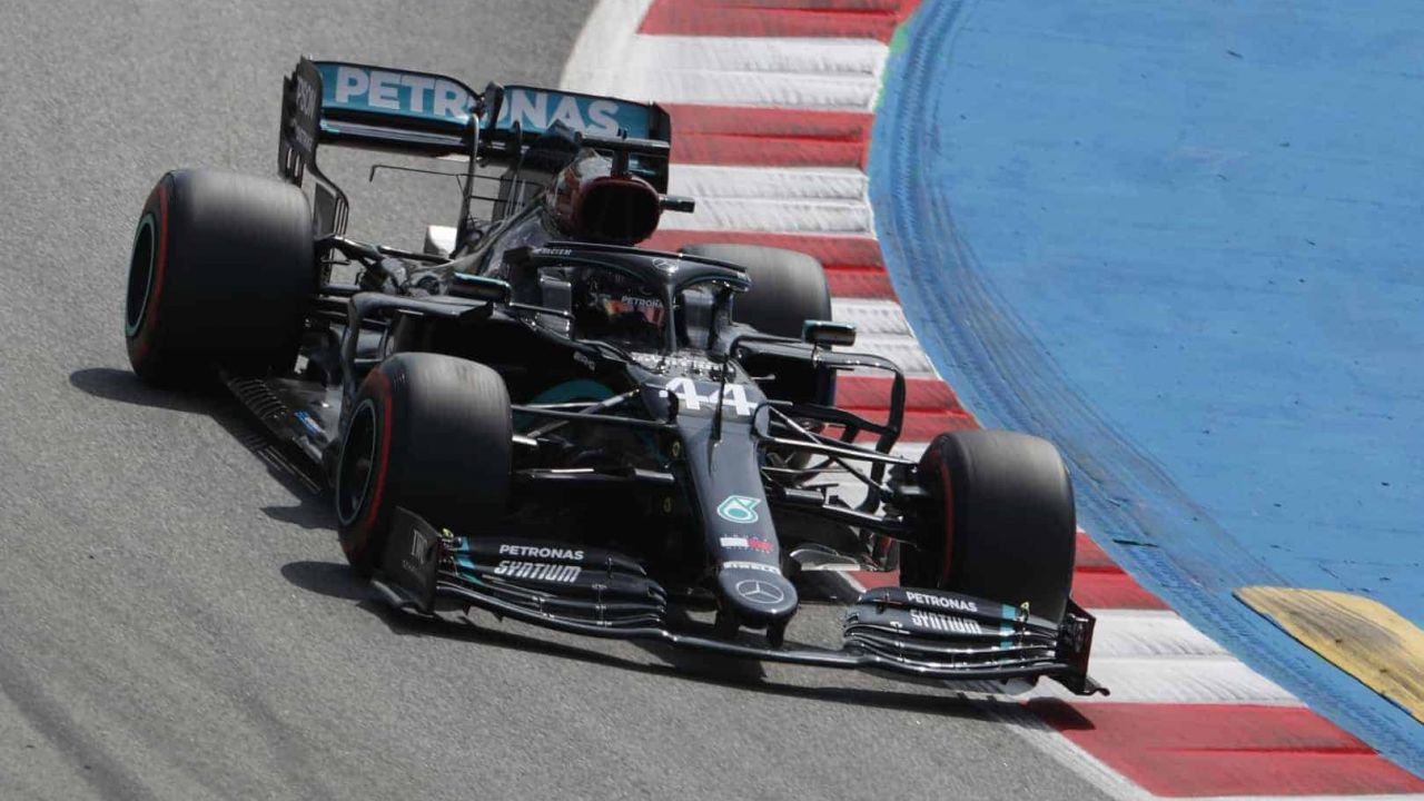 2020 Spanish Grand Prix, Friday - Lewis Hamilton (image courtesy Mercedes-AMG Petronas)