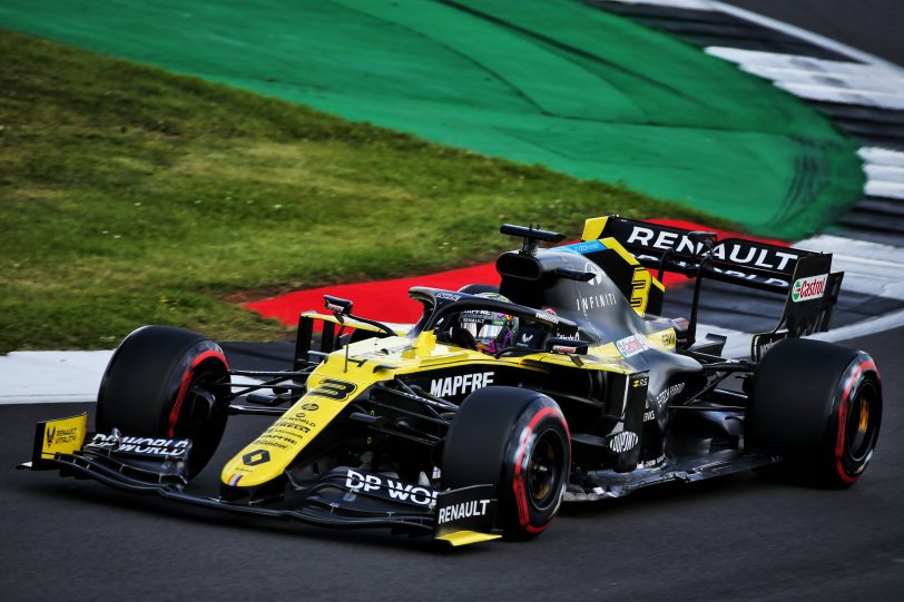 2020 British Grand Prix, Sunday - Daniel Ricciardo (image courtesy Renault F1)