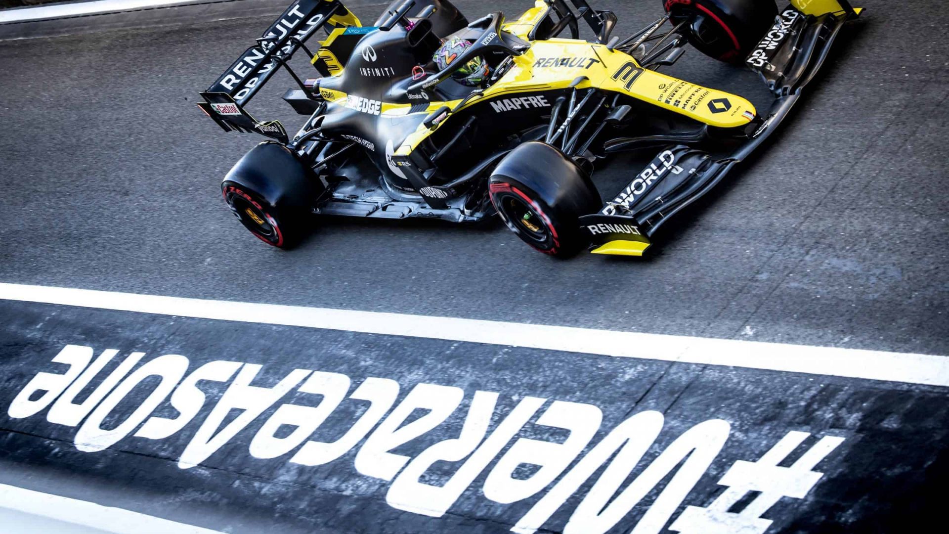 Daniel Ricciardo (AUS) Renault F1 Team RS20.
70th Anniversary Grand Prix, Friday 7th August 2020. Silverstone, England.