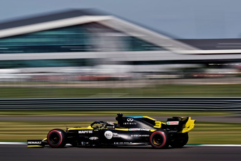 70th Anniversary Grand Prix, Saturday - Daniel Ricciardo (image courtesy Renault F1)