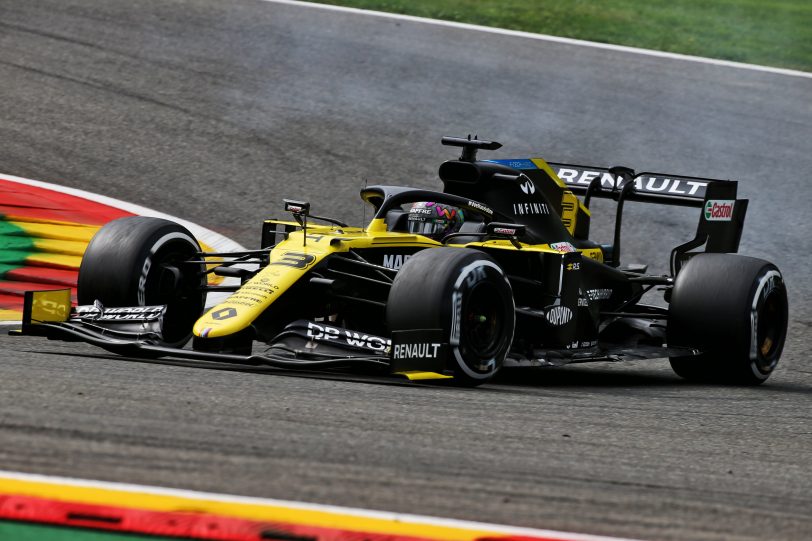 2020 Belgian Grand Prix, Friday - Daniel Ricciardo (image courtesy Renault F1 Team)
