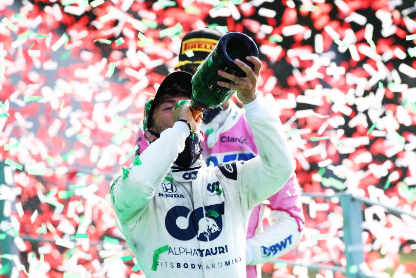 2020 Italian Grand Prix, Sunday - Pierre Gasly (image courtesy AlphaTauri)