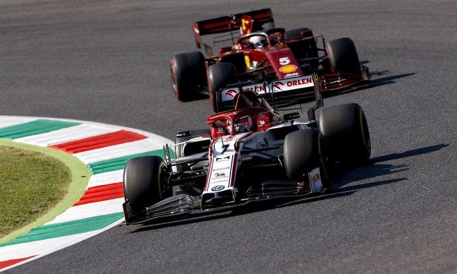 2020 Tuscan Grand Prix, Sunday - Kimi Raikkonen (image courtesy Alfa Romeo)