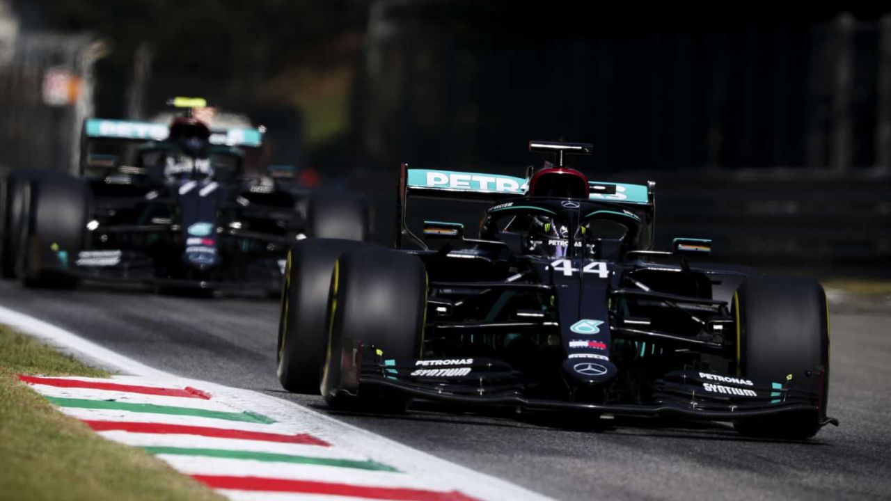 2020 Italian Grand Prix, Friday - Lewis Hamilton (image courtesy Mercedes-AMG Petronas)