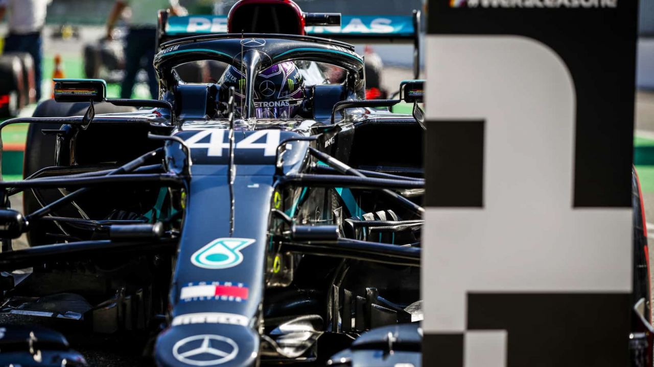 2020 Italian Grand Prix, Saturday - Lewis Hamilton (image courtesy Mercedes)