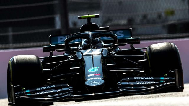 2020 Russian Grand Prix, Friday - Valtteri Bottas (image courtesy Mercedes-AMG Petronas)