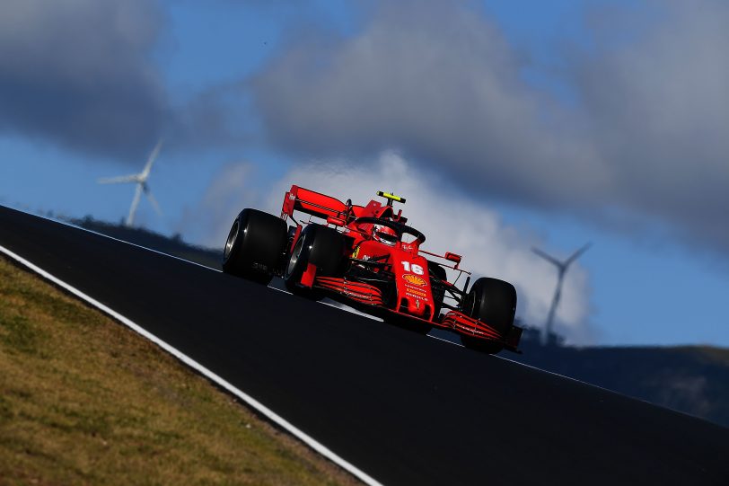 2020 Portuguese Grand Prix - Charles Leclerc (image courtesy Scuderia Ferrari Press Office)