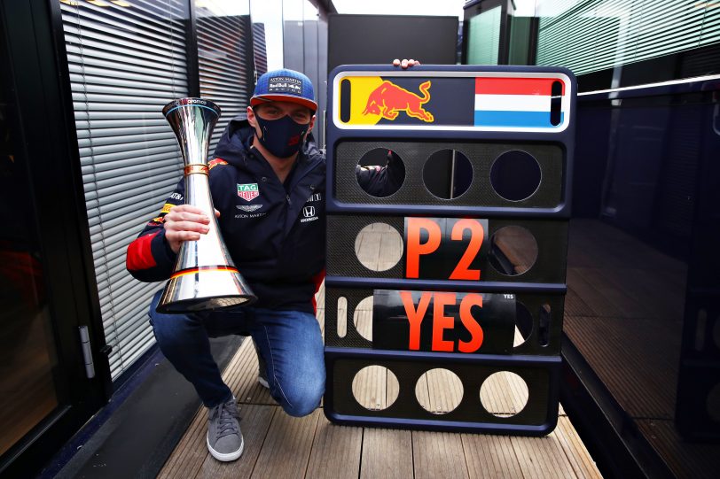 2020 Eifel Grand Prix, Sunday - Max Verstappen (image courtesy Red Bull Racing)