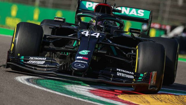 2020 Emilia Romagna Grand Prix, Saturday - Lewis Hamilton (image curtesy Mercedes-AMG Petronas)