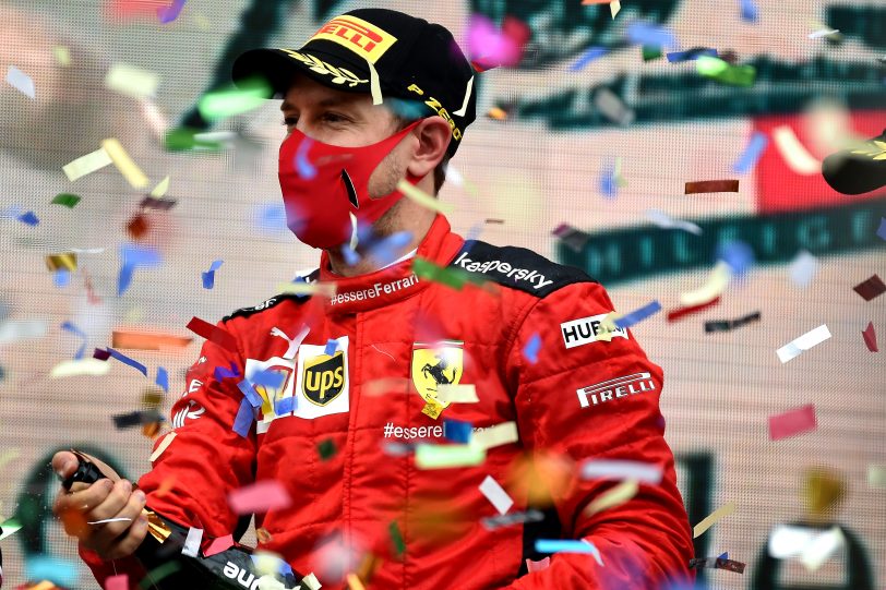 2020 Turkish Grand Prix, Sunday - Sebastian Vettel  (image courtesy Ferrari Press Office)