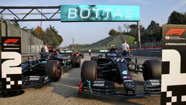 2020 Emilia Romagna Grand Prix, Saturday - Valtteri Bottas (image courtesy Mercedes-AMG Petronas)