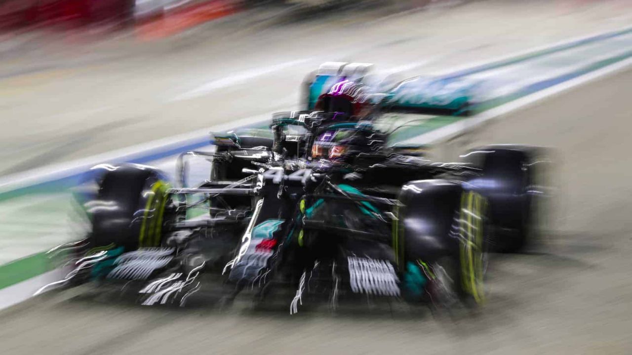 2020 Bahrain Grand Prix, Saturday - Lewis Hamilton (image courtesy Mercedes-AMG Petronas)