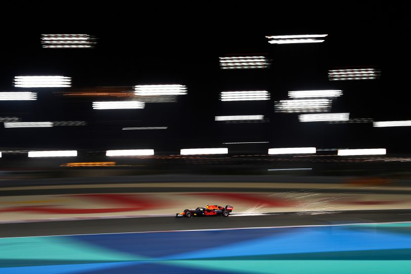 2020 Bahrain Grand Prix, Friday - Max Verstappen (image courtesy Red Bull Racing)