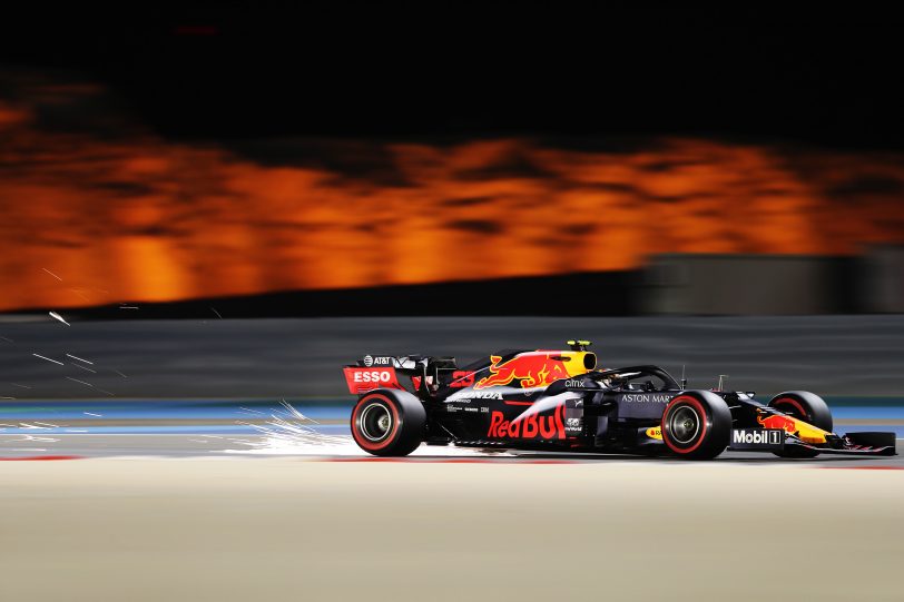 2020 Bahrain Grand Prix, Friday - Alex Albon (image courtesy Red Bull Racing)