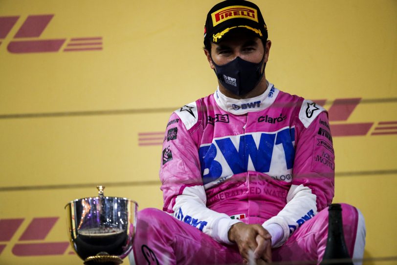 2020 Sakhir Grand Prix, Sunday - Sergio Perez (image courtesy Pirelli)