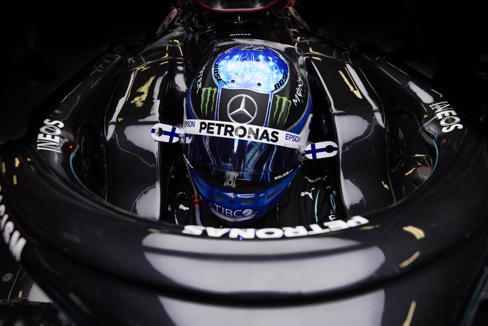 2020 Abu Dhabi Grand Prix, Friday - Valtteri Bottas (image courtesy Mercedes-AMG Petronas)