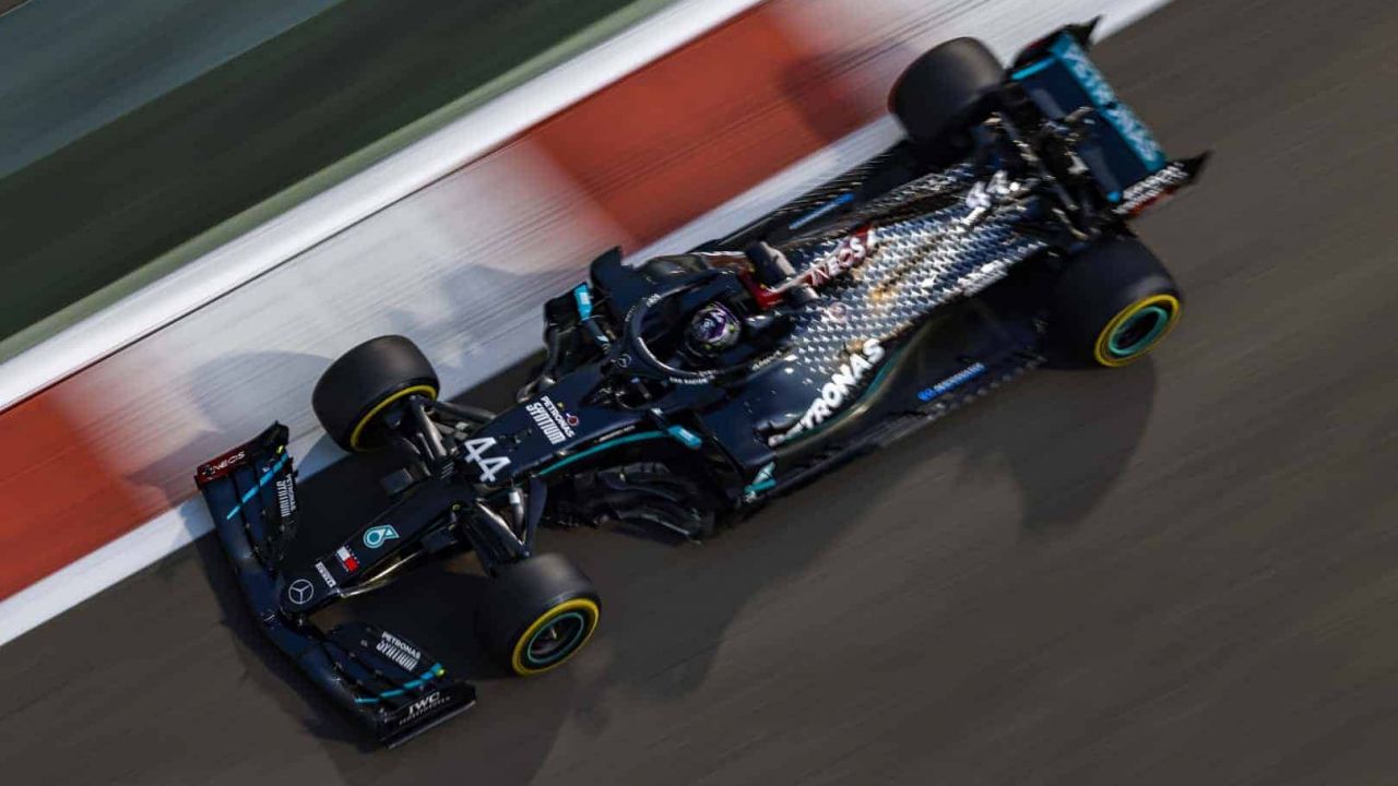 2020 Abu Dhabi Grand Prix, Friday - Lewis Hamilton (image courtesy Mercedes-AMG Petronas)