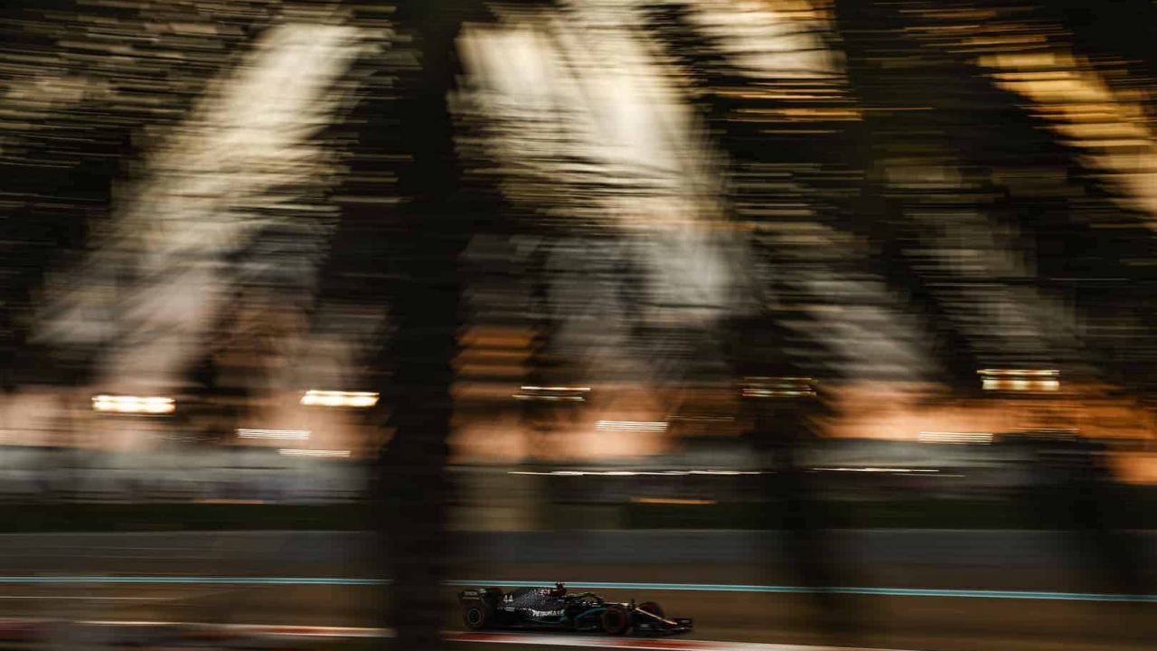 2020 Abu Dhabi Grand Prix, Saturday - Lewis Hamilton (image courtesy Mercedes-AMG Petronas)