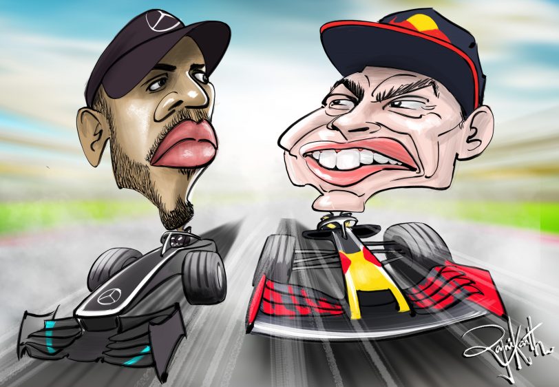 Max Verstappen vs Lewis Hamilton