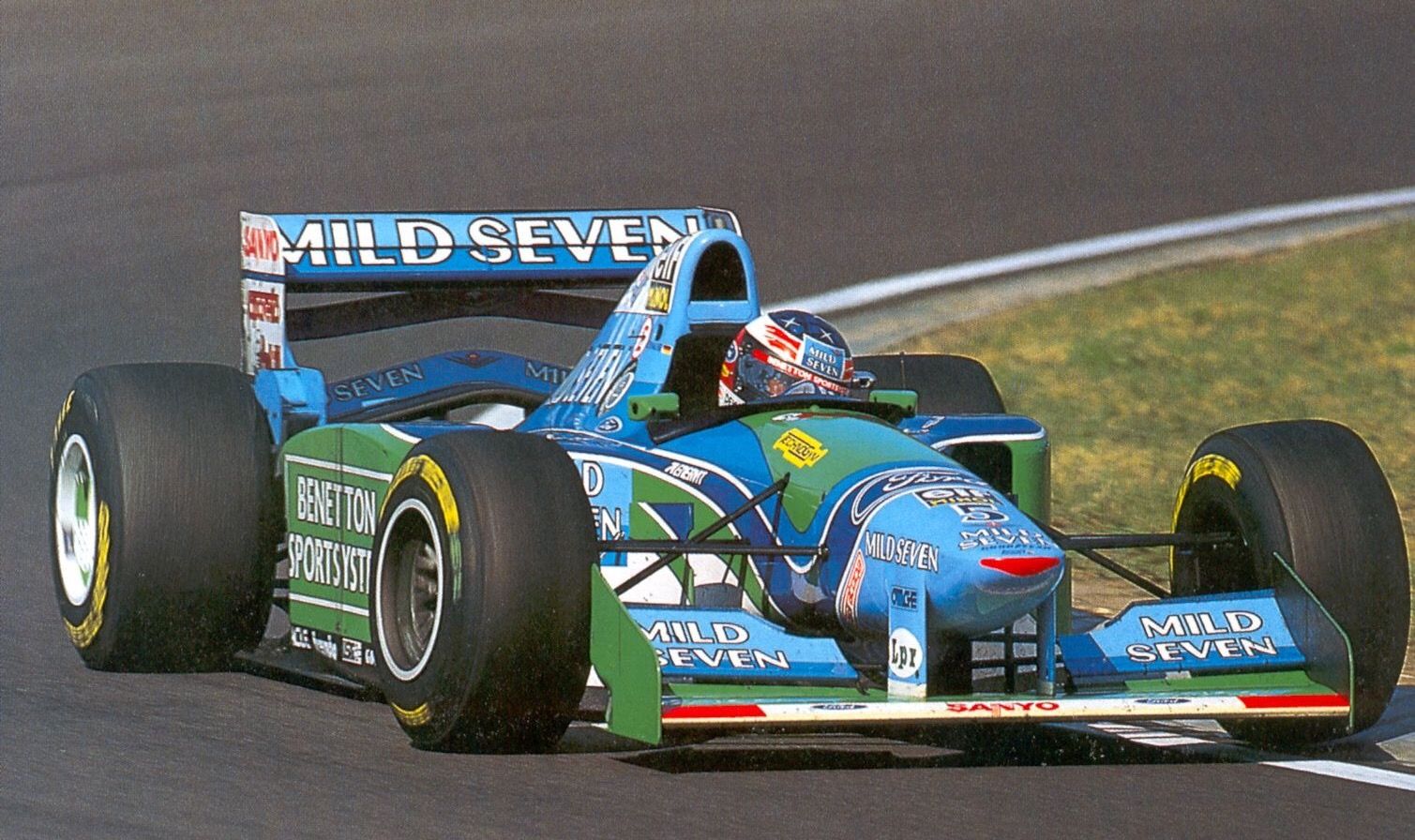 Uganda muñeca Estados Unidos The Benetton B194: Schumacher's First Championship Car
