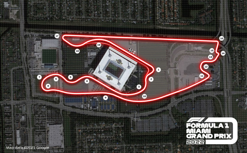 Miami Grand Prix Circuit Map 1 2 Best F1 Podcast | F1 News | F1 Standings | F1 Chronicle