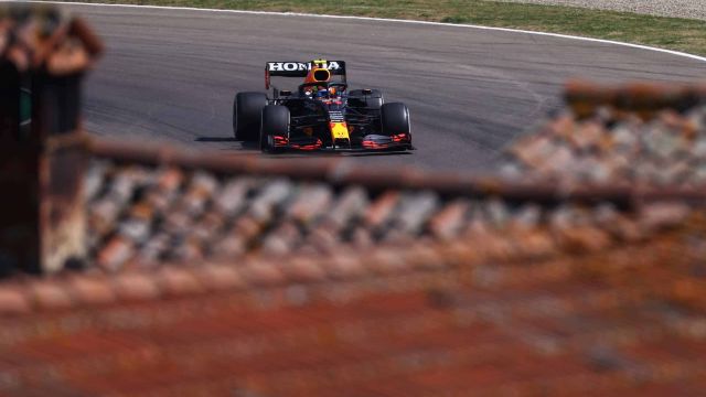 2021 Emilia Romagna Grand Prix, Day 1 - Sergio Perez (image courtesy Red Bull Racing)