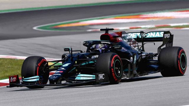 2021 Spanish Grand Prix, Friday - Lewis Hamilton (image courtesy Mercedes-AMG Petronas)